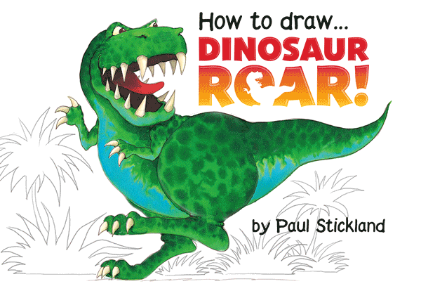 600x424 Paul Stickland Blog How To Draw Dinosaur Roar!