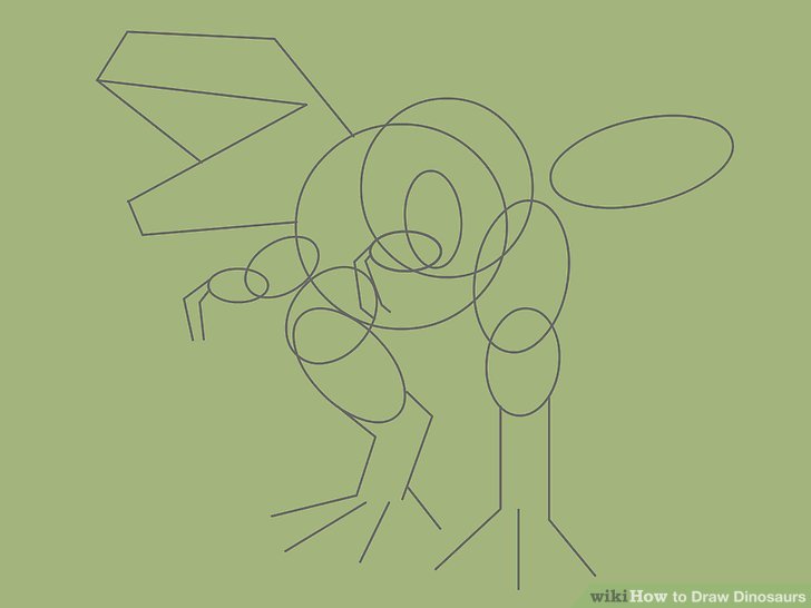 728x546 5 Ways To Draw Dinosaurs