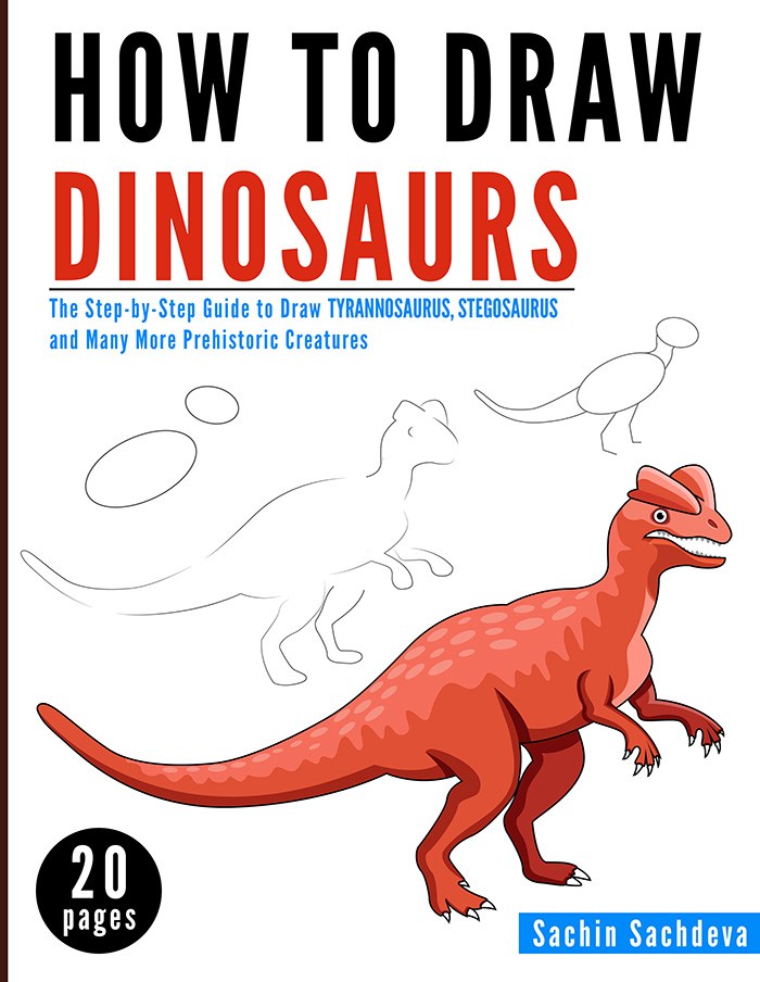 700x904 The Step By Step Guide To Draw Dinosaurs Inky Treasure