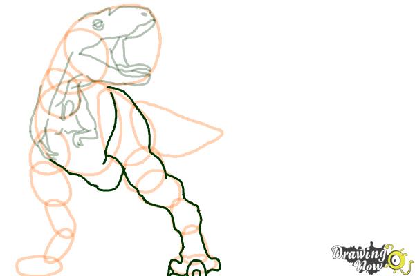 600x400 How To Draw Gorgon From Walking With Dinosaurs