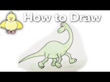 220x165 How To Draw Dinosaur. Drawings Ideas For Kids