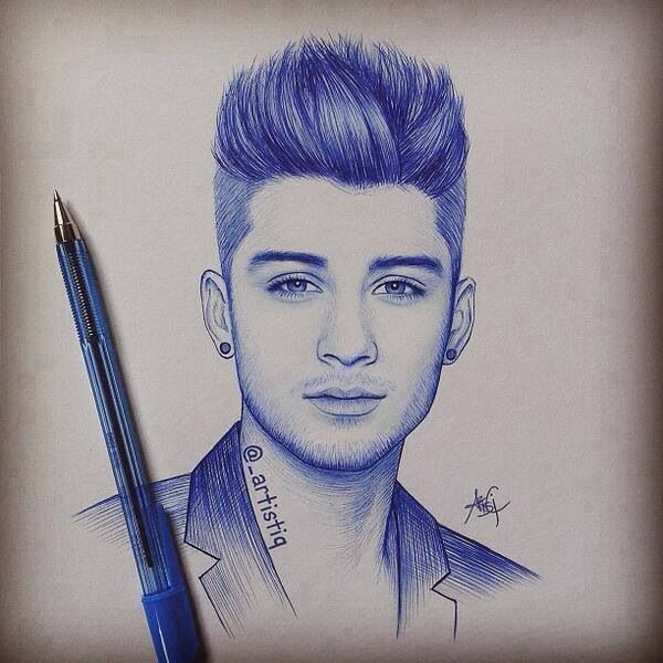 600x600 Zayan One Direction Drawings Zayn Drawing Drawing Ideas