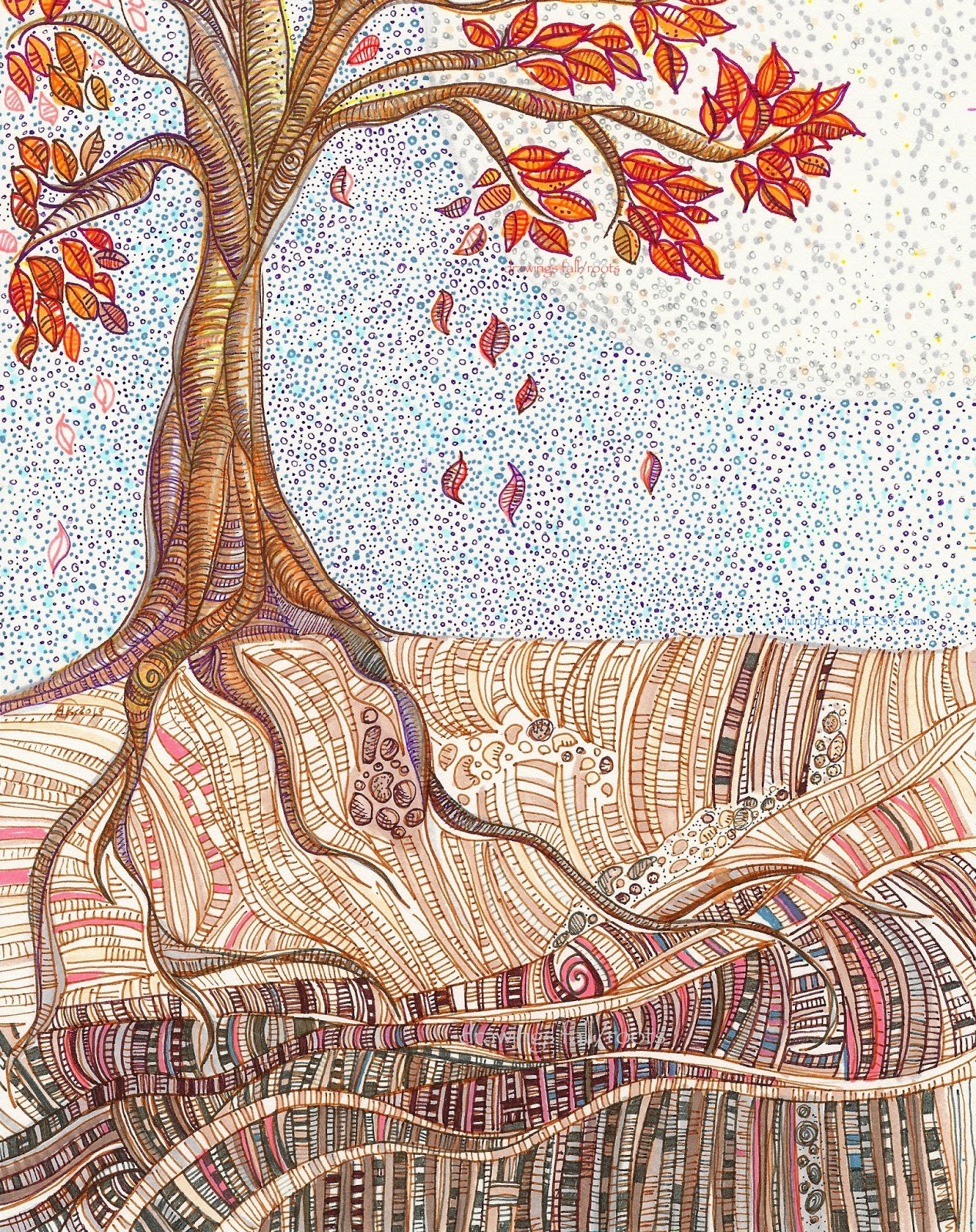 1268x1600 Allie's Painting Journal Tree Drawings Dirt Doodles