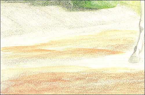 500x329 How To Draw Realistic Dirt, Ground, Amp Soil With Colored Pencil