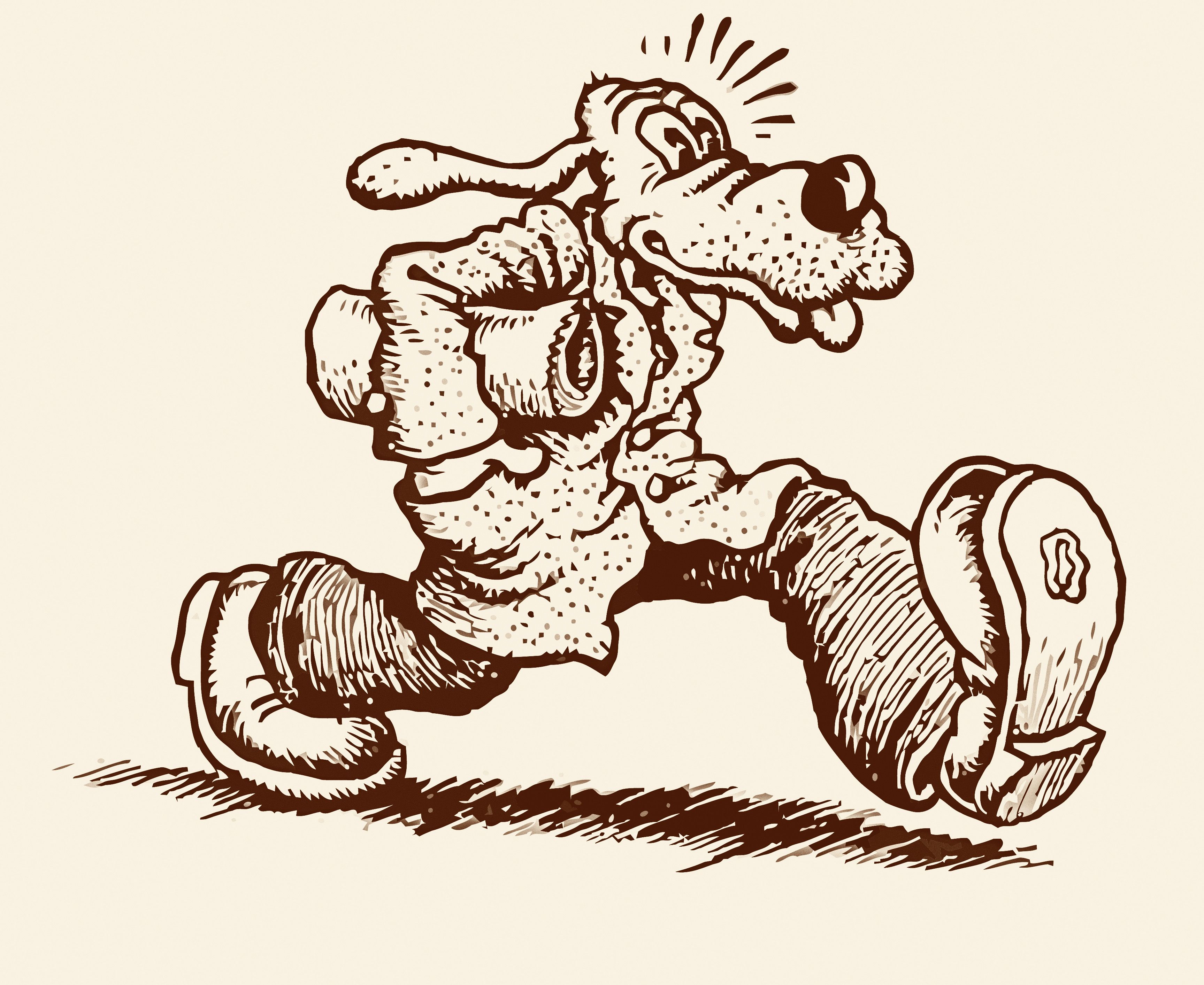 3455x2828 Dirty Dog From Zap Comix