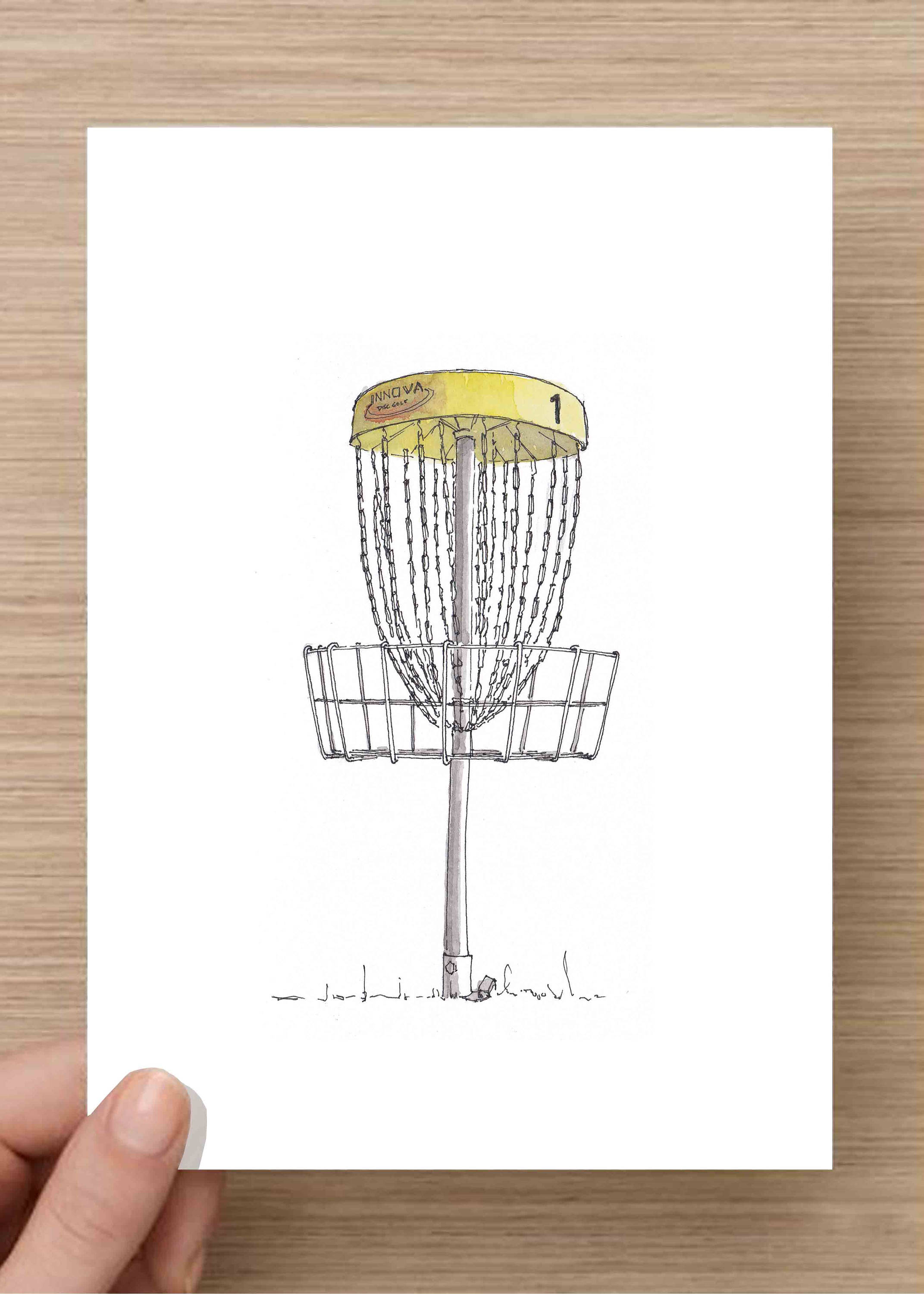 2143x3000 Disc Golf Basket