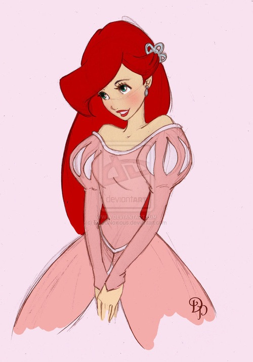 500x713 Little Mermaid, Ariel. Disney Drawing Disney