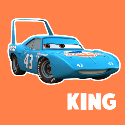 400x400 How To Draw King From Disney Pixar's Cars With Easy Step By Step