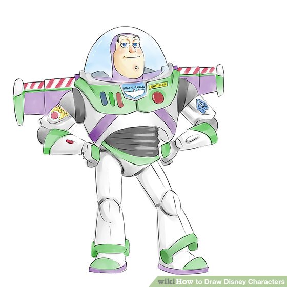 560x560 How To Draw Disney Characters (With Pictures)