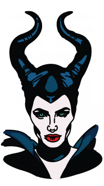 215x382 How To Draw Maleficent, Disney Cartoons, , Easy Step By Step