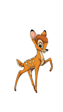 215x382 How To Draw Bambi, Disney, Cartoons, Easy Step By Step Drawing