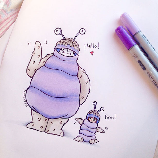 650x650 Teenage Artist Re Imagines Baymax As 15 Different Disney Characters