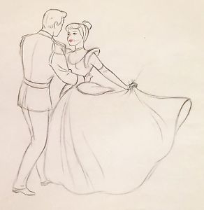 292x300 1950 Disney Cinderella Prince Charming Original Production