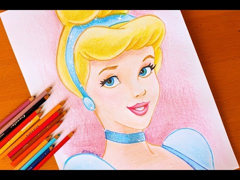 480x360 Drawing Princess Cinderella Disney Budget Art