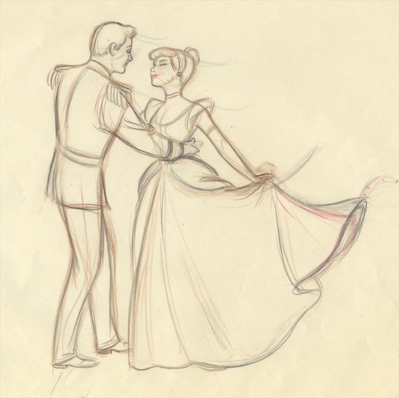 800x797 Disney Cinderella Marc Davis Animator'S