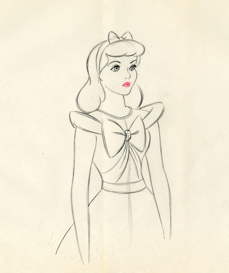 786x937 Disney Cinderella Marc Davis Scene