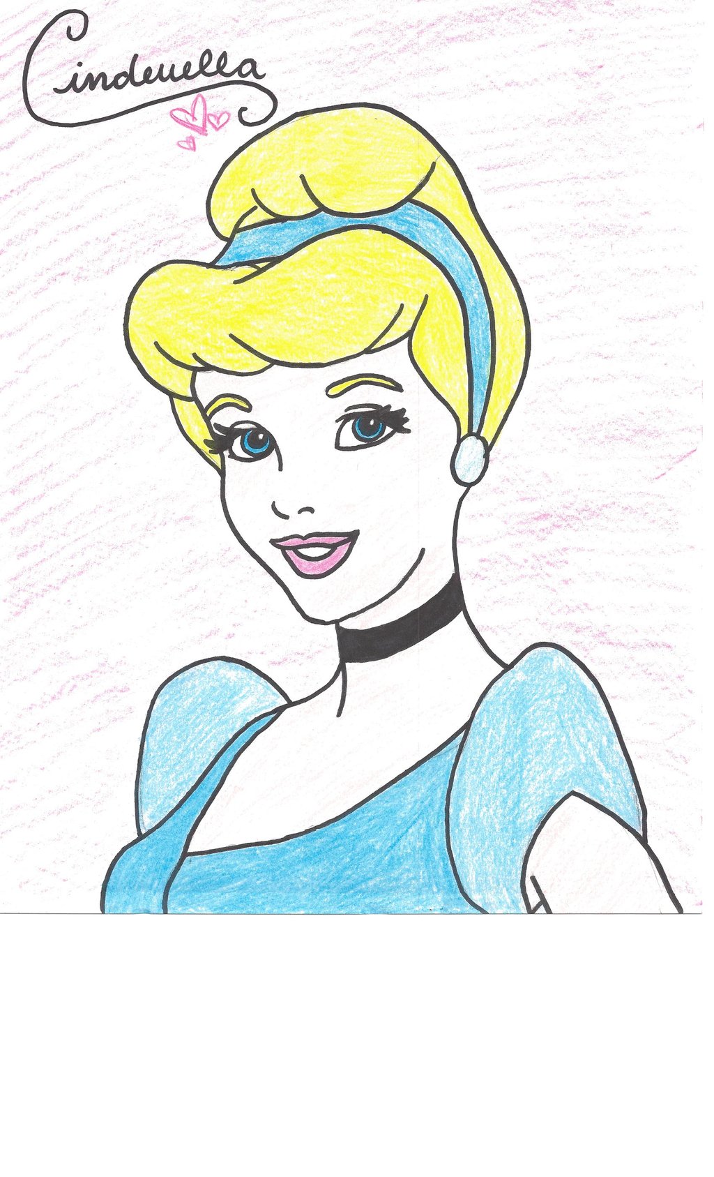 1024x1687 Cinderella Drawing Tumblr