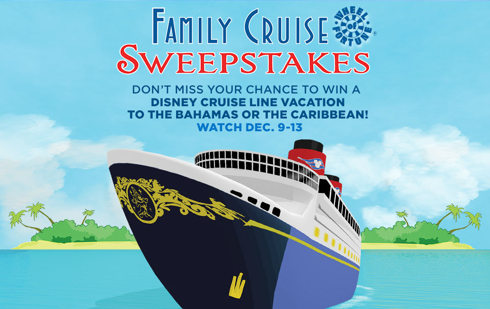960x605 Wheel Of Fortune To Celebrate Disney Cruise Line With A Family