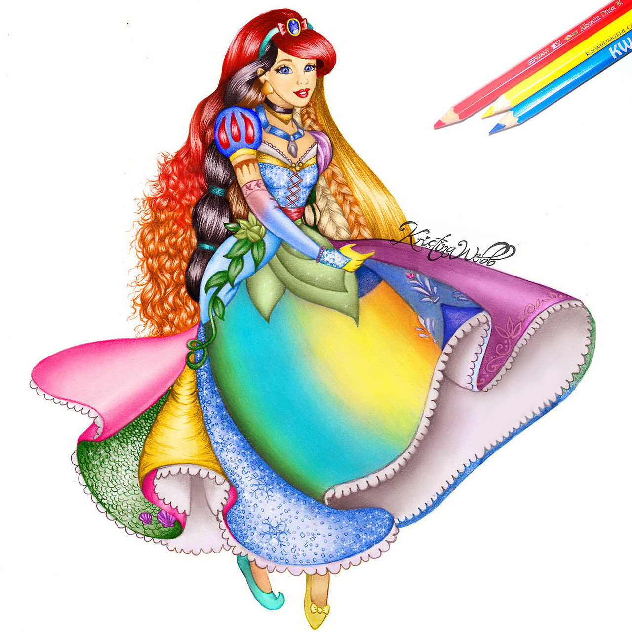 1280x1280 This Disney Princess Fan Art Will Blow Your Mind!