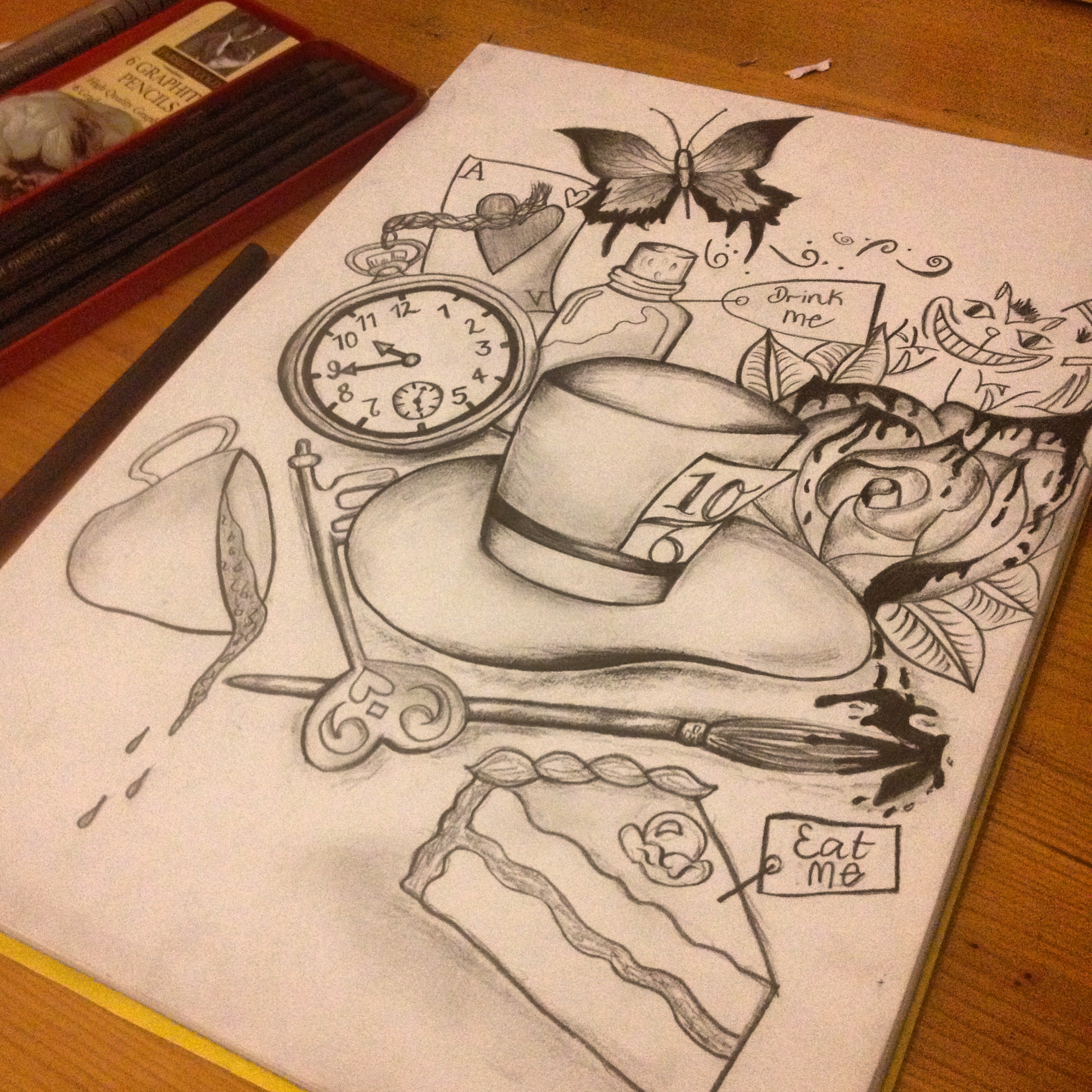 2300x2300 Alice In Wonderland Drawing Drawing Alice
