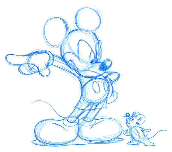 600x531 Walt Disney Drawings On Behance