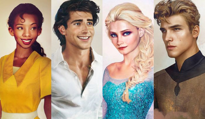 700x408 23 Realistic Drawings Of Disney Princes And Princesses That Will