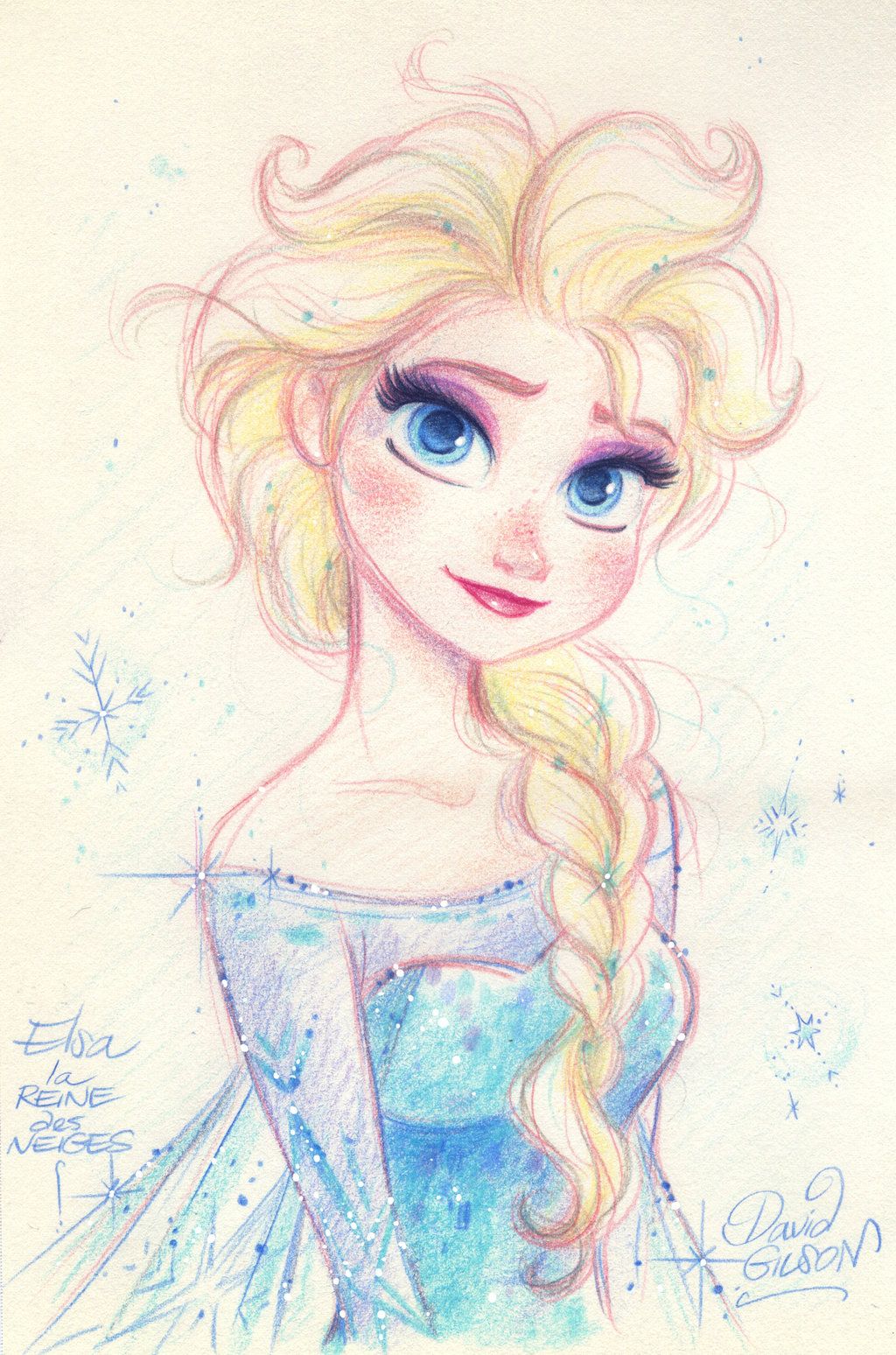 1024x1548 Elsa The Snow Queen From Disney's Frozen By Princekido.