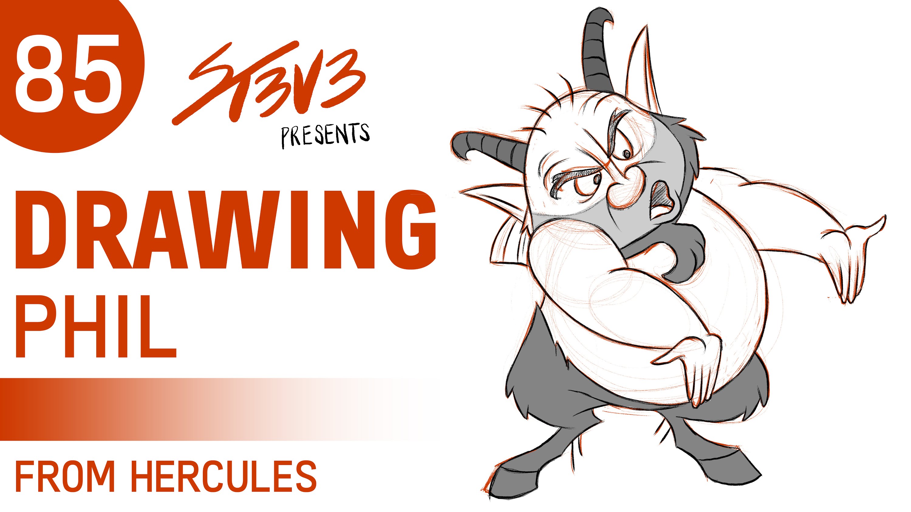 3000x1688 85 Drawing Phil (From Disney's Hercules)