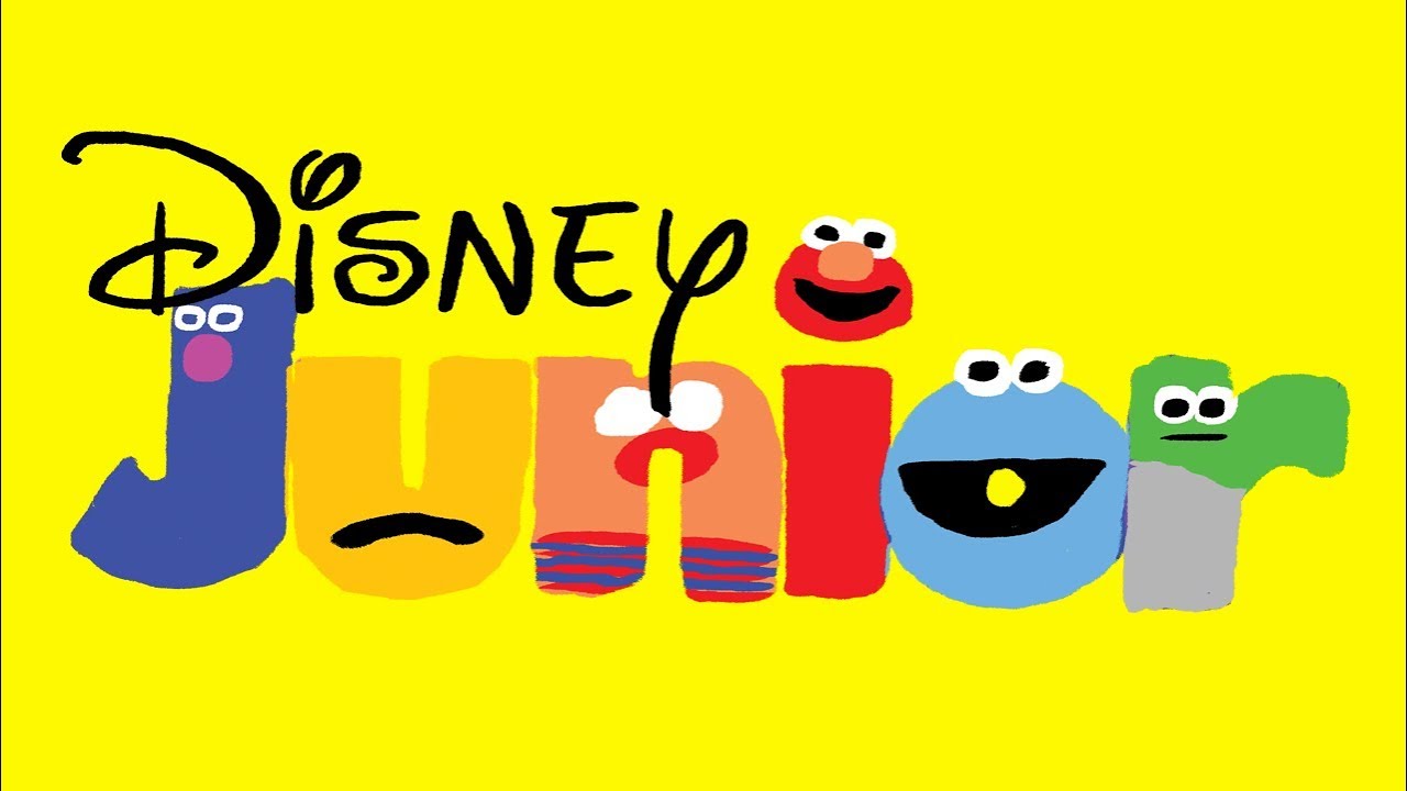 1280x720 Disney Junior Bumper Drawing (Sesame Street Version)