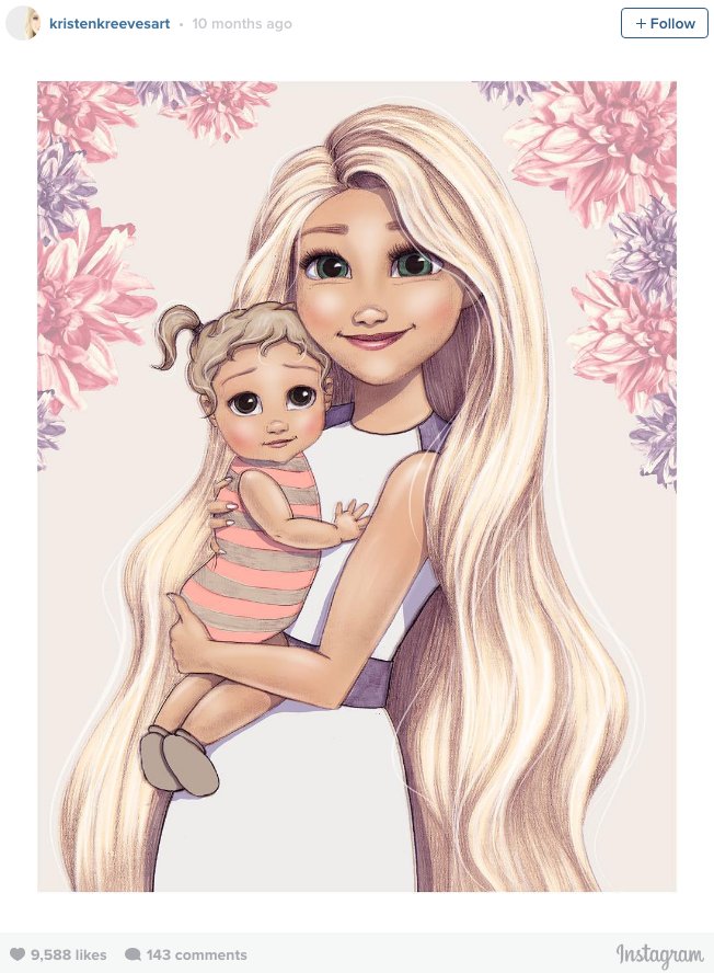 652x888 Disney Princesses As New Moms Popsugar Moms