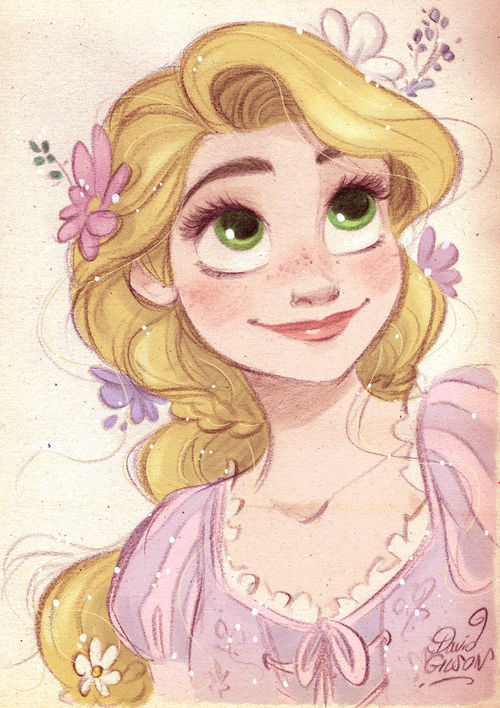 Disney Rapunzel Drawing at GetDrawings | Free download