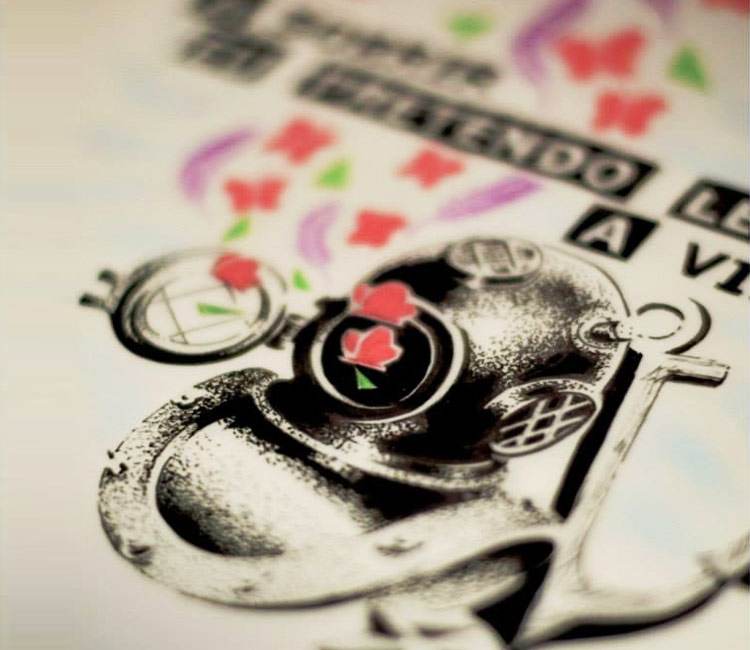 750x650 Helmet Drawing By John Monteiro Post 17495