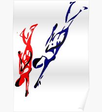 210x230 Diving Drawing Posters Redbubble