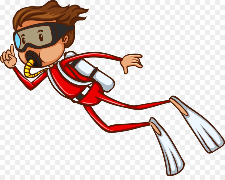900x720 Underwater Diving Drawing Clip Art