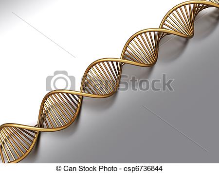 450x357 Dna Strand A Symbolic Dna Model. 3d Rendered Illustration