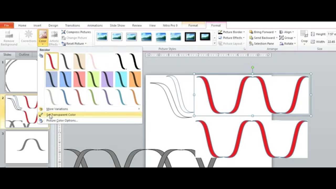 1280x720 Draw A Dna Double Helix In Powerpoint