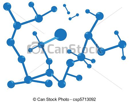450x357 Blue Dna Strand Vector Illustration