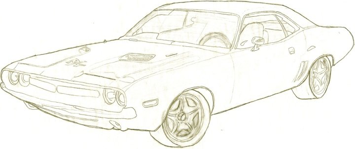 720x302 Dodge Challenger By Paintballer5231