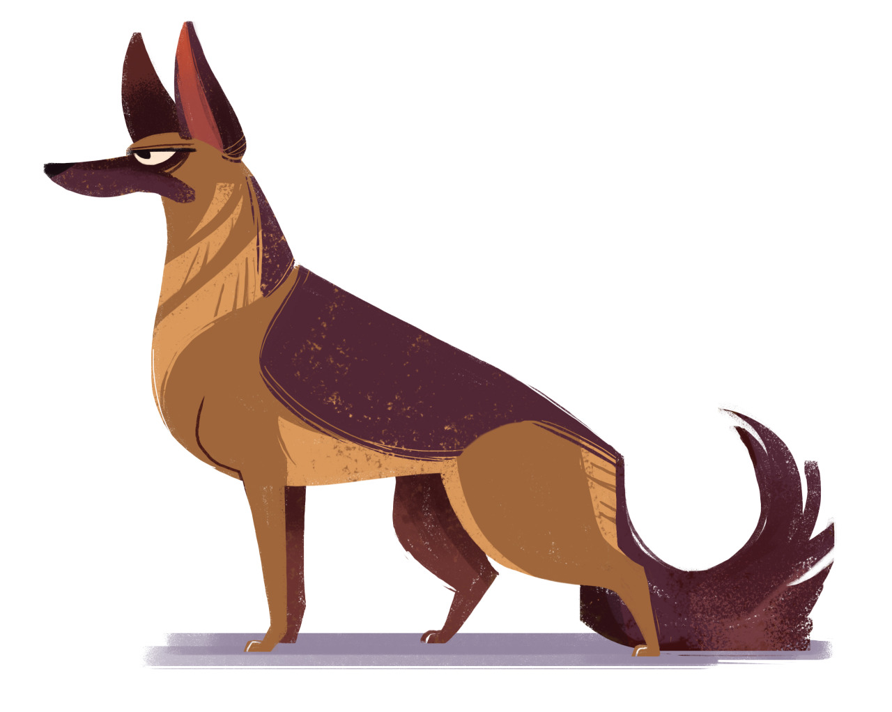 1280x1022 Daily Cat Drawings 234 German Shepherd (Dog Week, Day 1) Its Dog