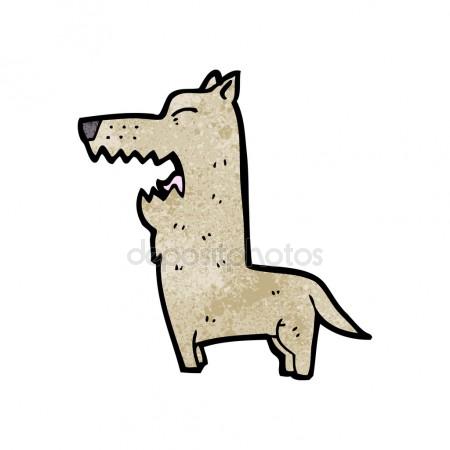 450x450 Fierce Dog Cartoon Stock Vector Lineartestpilot