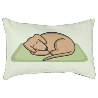 324x324 Cute Brown Sleeping Cartoon Dog Drawing Dog Bed