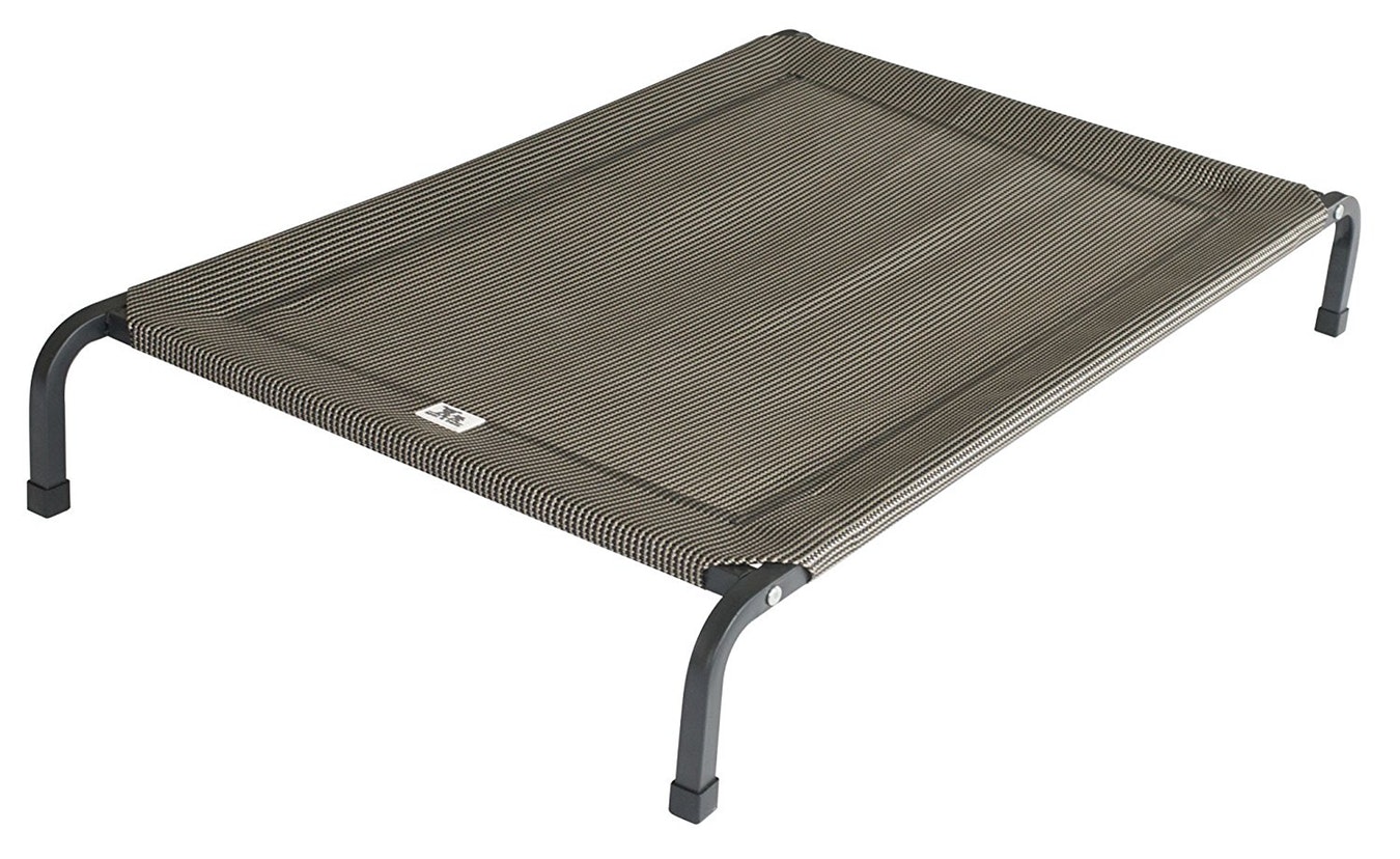 1350x828 Elevated Dog Bed Spotbella Groun Breaking Drawing Raised Review 3