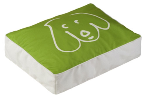 500x330 Lime Green Doodle Dog Dog Illustration Dog Bed