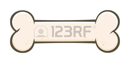 450x217 Dog Bowl With Animal Food And Bone Drawing Simple Design Set