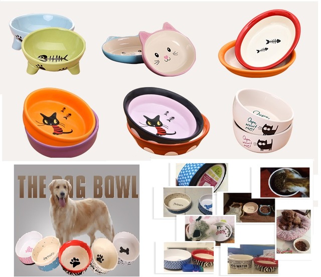 640x554 Pet Feeders Ceramic Dog Bowls For Small And Medium Cat Amp Dogs