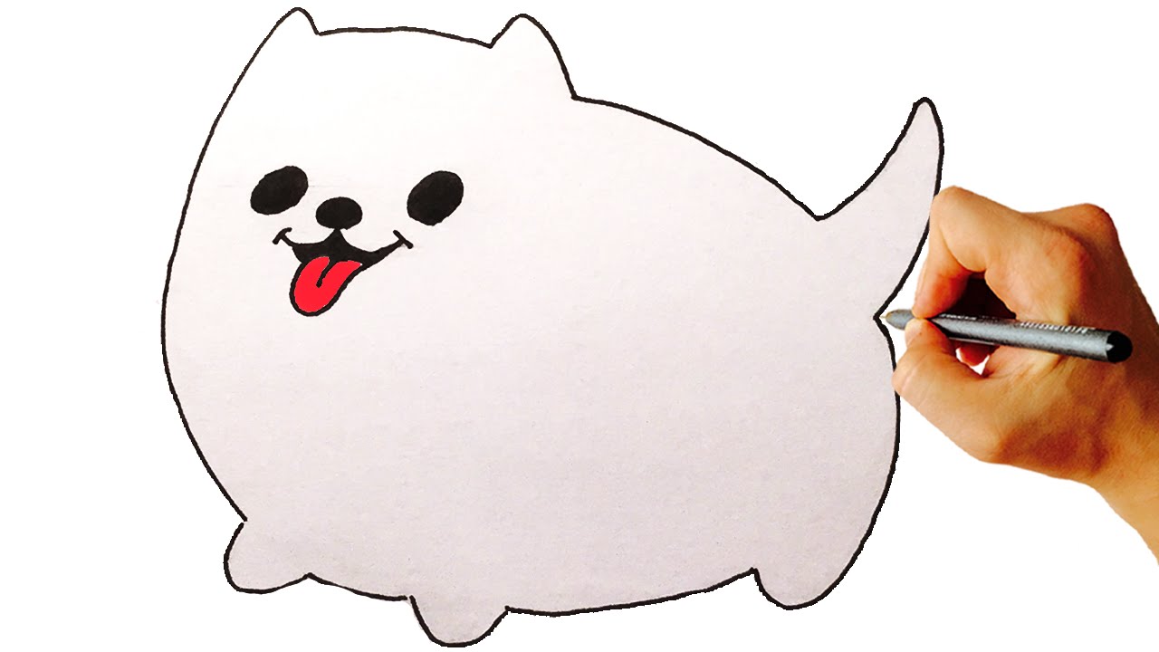 1280x720 How To Draw Annoying Dog From Undertale Drawing