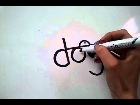 480x360 How To Make A Cartoon Dog Using The Word