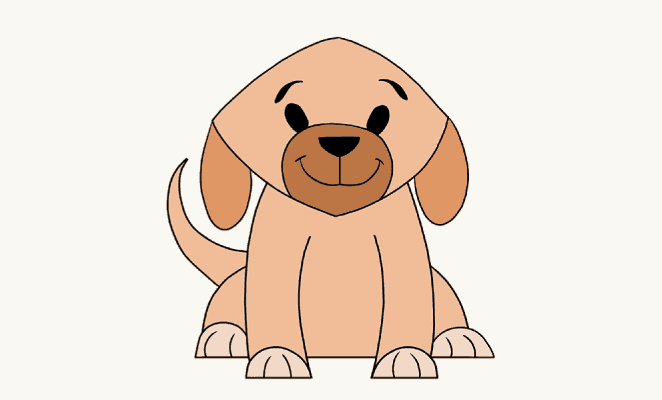 662x400 Pictures Draw Simple Dog,
