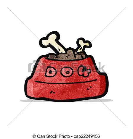 449x470 Dog Food Cartoon Clipart Vector