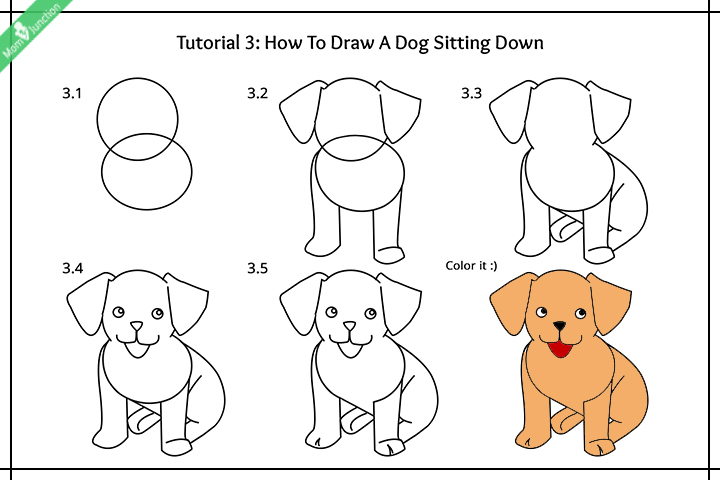 720x480 Gallery How To Draw Dogs Step By Step,